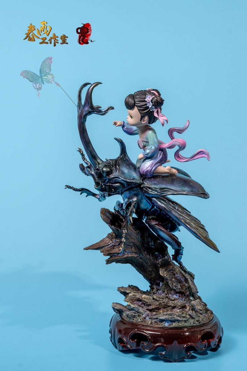 Jingzhe Playing Butterfly