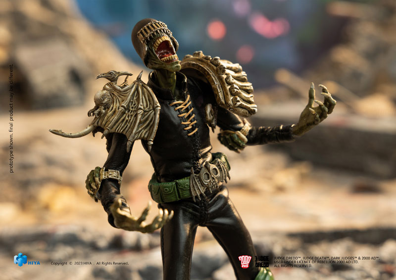 Judge Dredd 1/12 Action Figure Judge Death