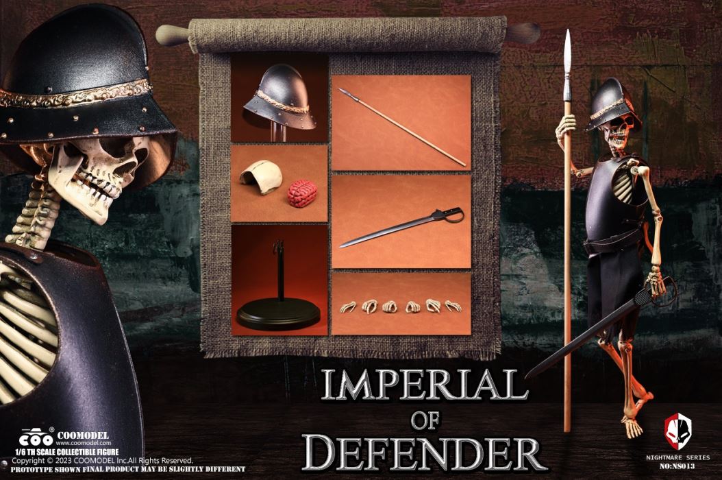 DIECAST ALLOY NIGHTMARE SERIES - IMPERIAL CONQUERER 1/6