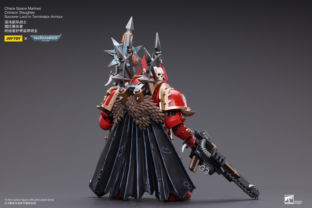 Terminator Armor Sorcerer Lord/Salamander Captain Adrax Agathon/Blood Angel Mephiston 1/18