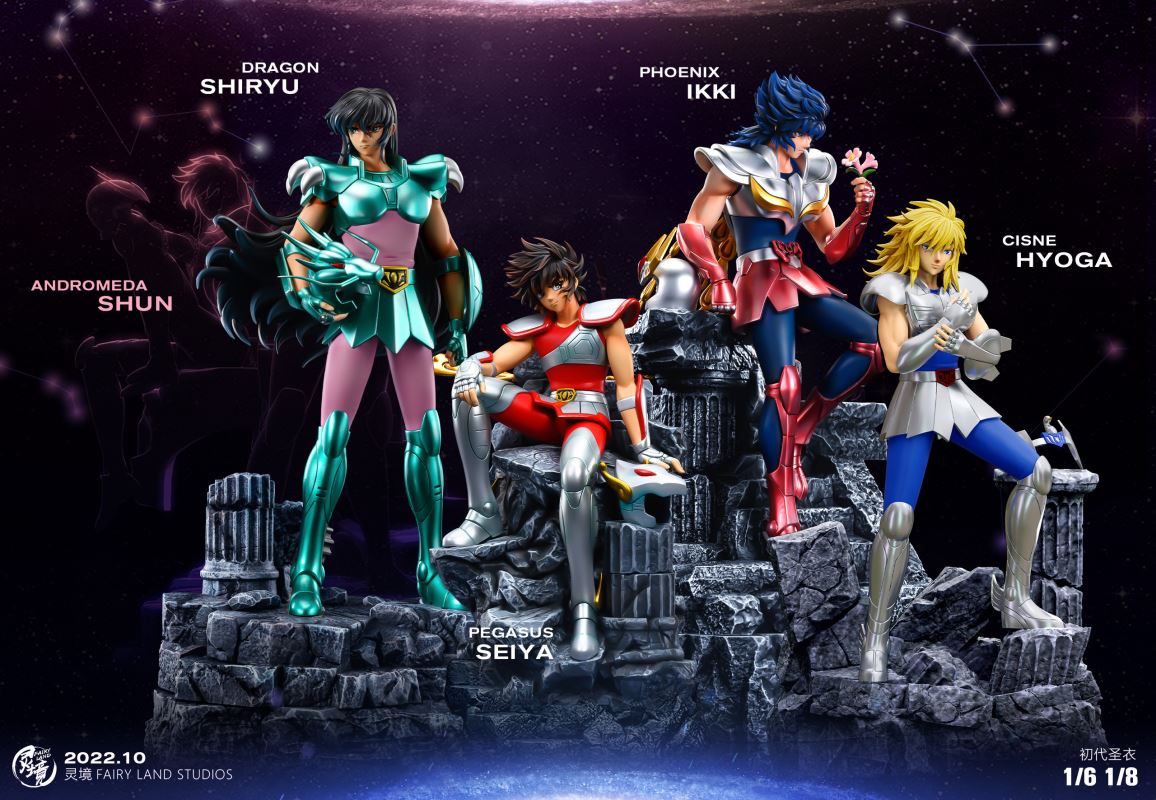 IKKI & Hyoga - Saint Seiya