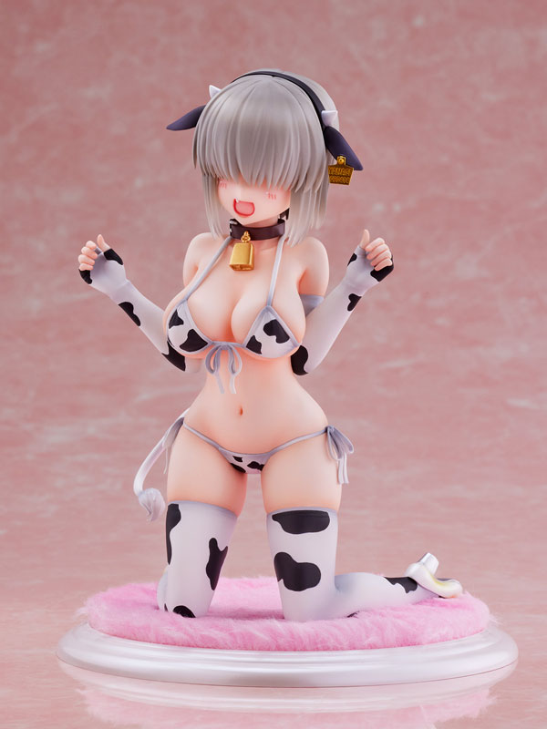 Uzaki-chan wa Asobitai! Double Yanagi Uzaki [Cow Pattern Bikini] 1/7