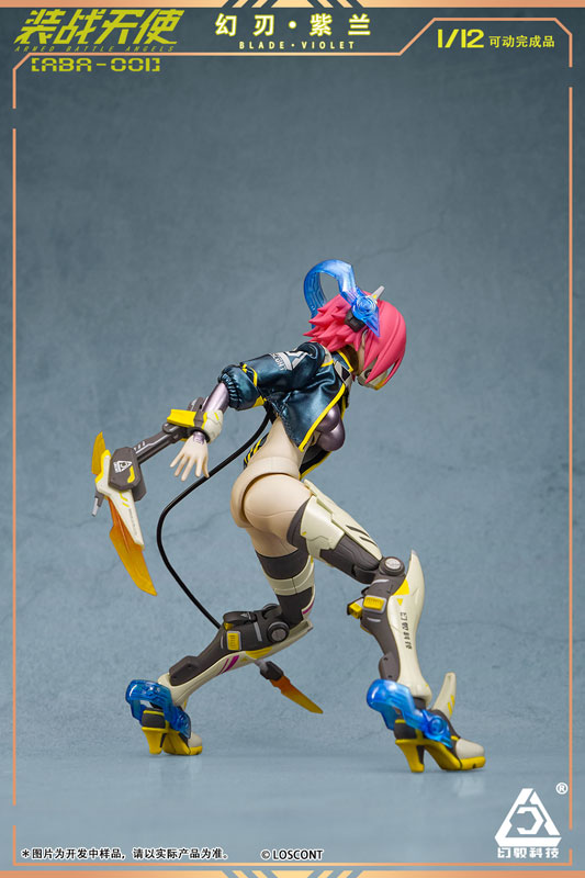 Armored Battle Angels Series ABA-001 Blade Violet 1/12