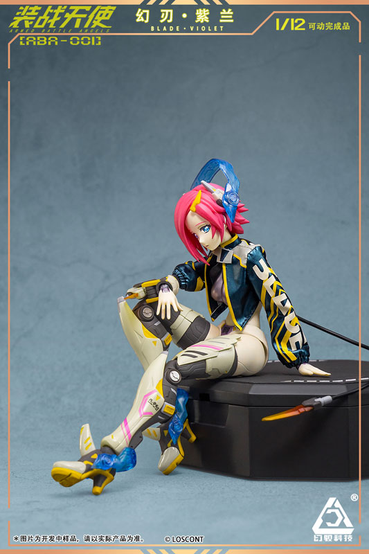 Armored Battle Angels Series ABA-001 Blade Violet 1/12