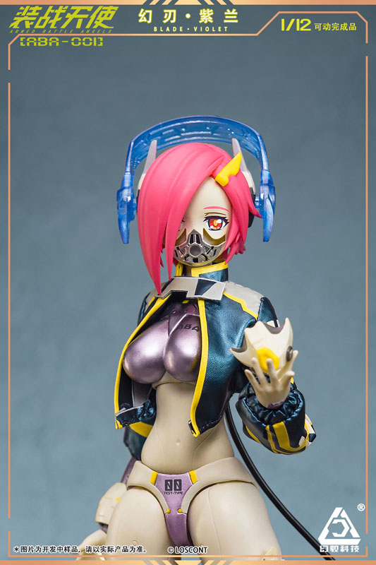 Armored Battle Angels Series ABA-001 Blade Violet 1/12