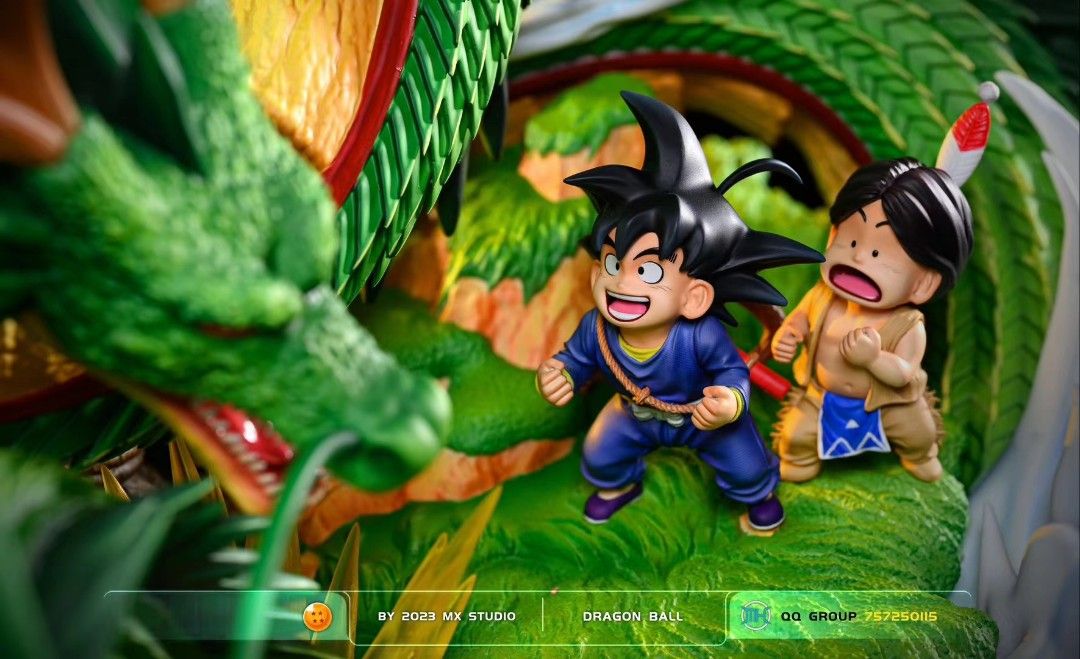 Goku & Upa summon Shenron - Dragon Ball