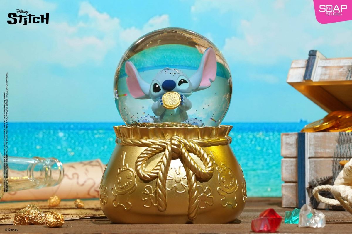 Disney Stitch Series - Gold Coin Treasure Hunt Party Crystal Ball