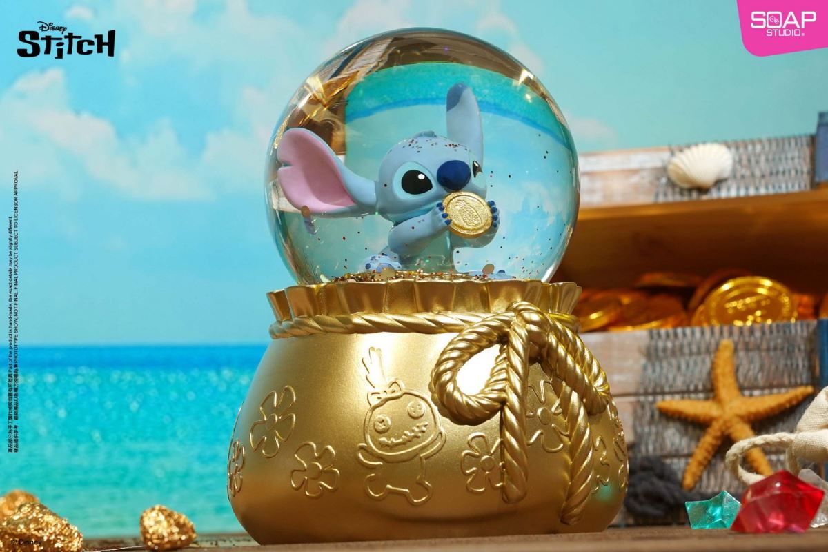 Disney Stitch Series - Gold Coin Treasure Hunt Party Crystal Ball