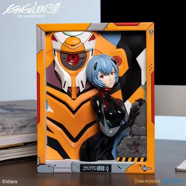 Evangelion New Movie Version Rei Aenami Battle Uniform Ver. 3D Photo Frame