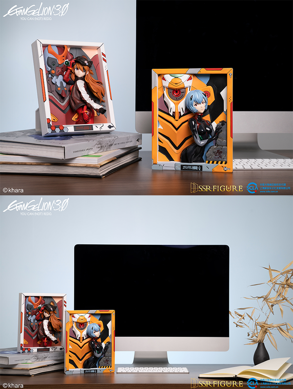 Evangelion New Movie Version Rei Aenami Battle Uniform Ver. 3D Photo Frame