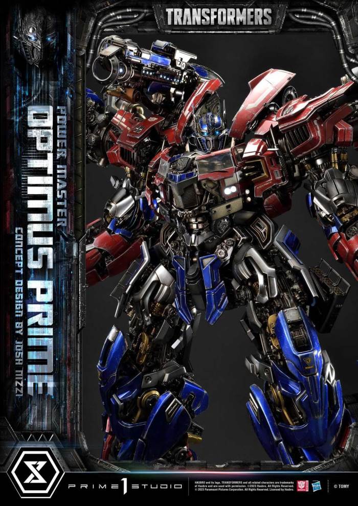 Transformers (Film) Power Master Optimus Prime (Design by Josh Nizzi)