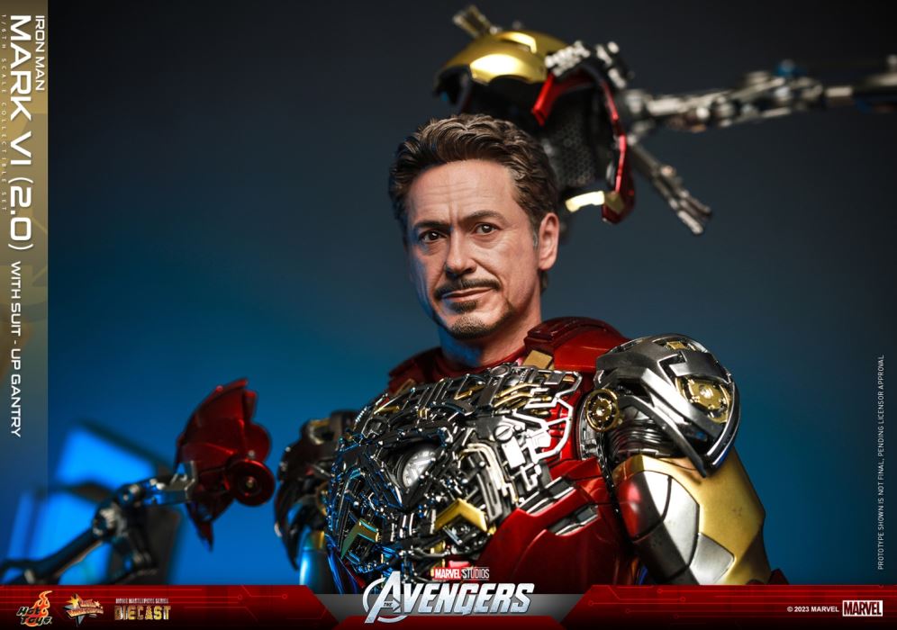 Avengers Iron Man MK6 Version 2.0 / Armor Dismantling Station 1/6