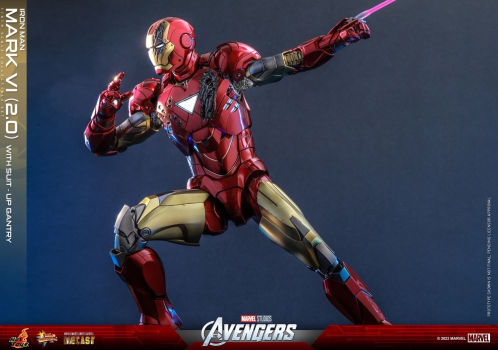 Avengers Iron Man MK6 Version 2.0 / Armor Dismantling Station 1/6