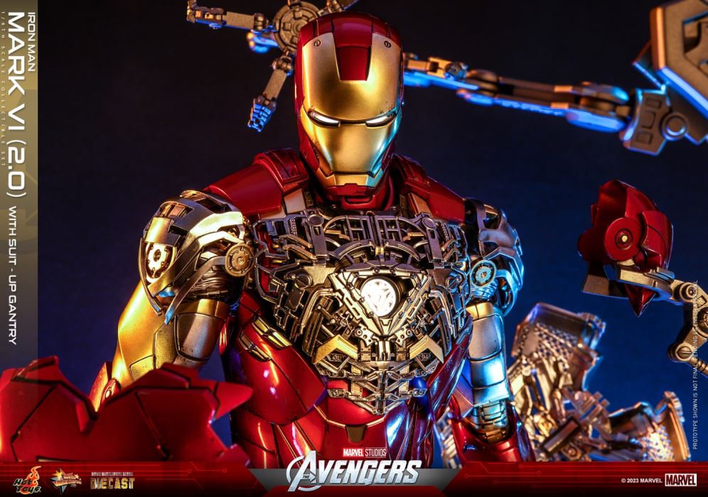 Avengers Iron Man MK6 Version 2.0 / Armor Dismantling Station 1/6