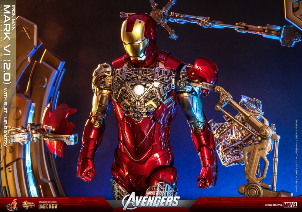 Avengers Iron Man MK6 Version 2.0 / Armor Dismantling Station 1/6