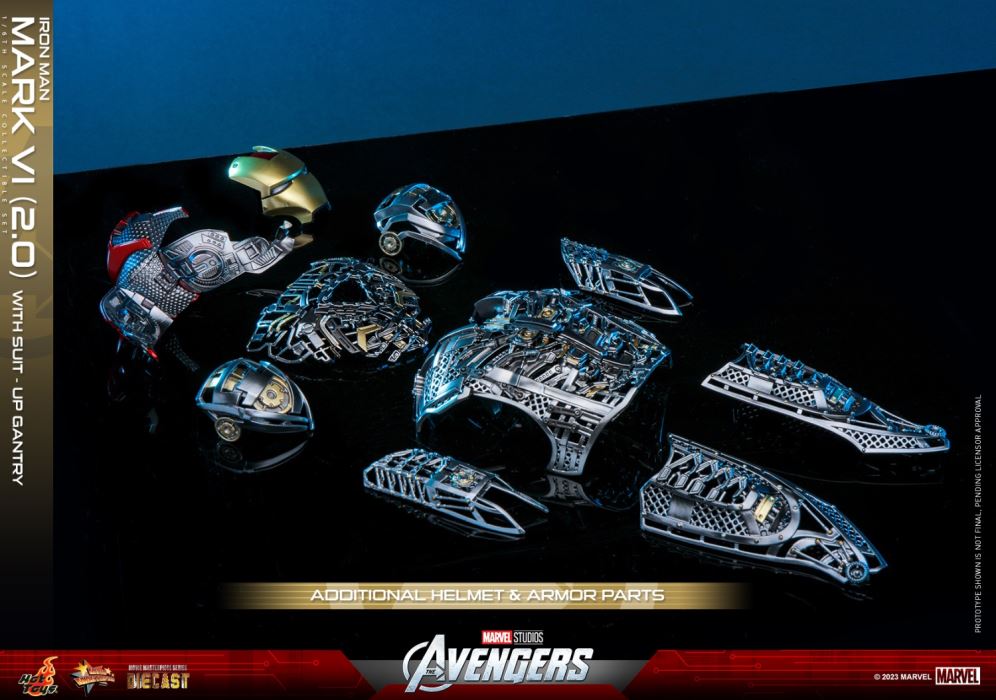 Avengers Iron Man MK6 Version 2.0 / Armor Dismantling Station 1/6