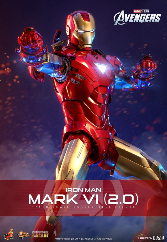 Avengers Iron Man MK6 Version 2.0 / Armor Dismantling Station 1/6