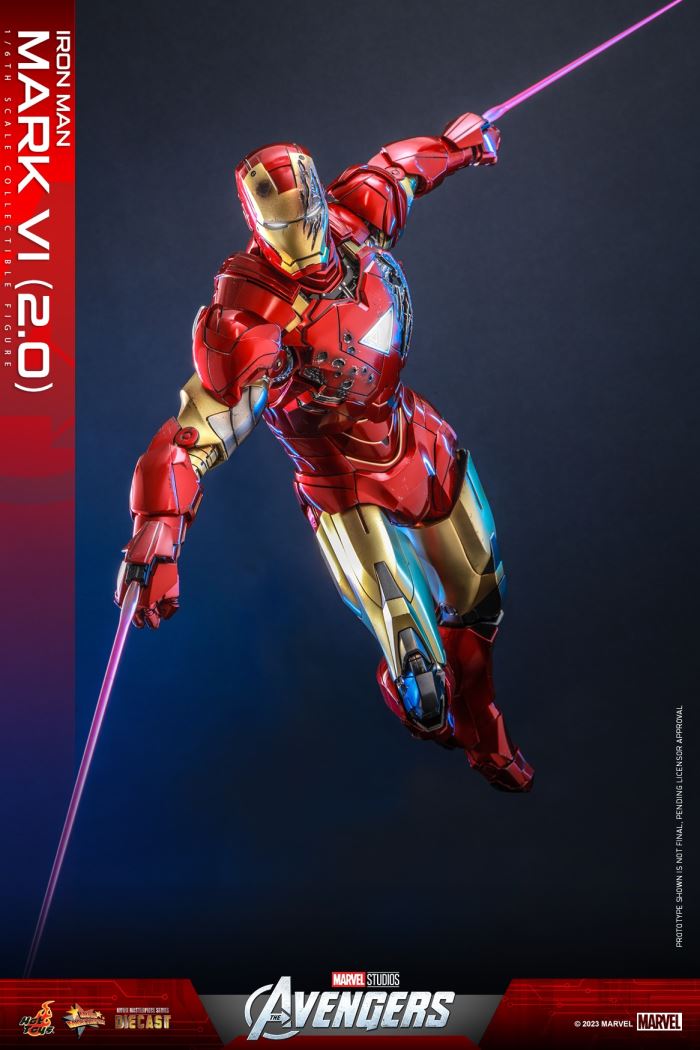 Avengers Iron Man MK6 Version 2.0 / Armor Dismantling Station 1/6