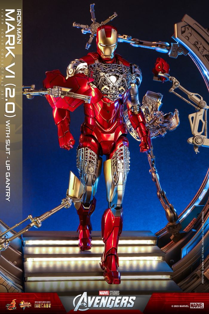 Avengers Iron Man MK6 Version 2.0 / Armor Dismantling Station 1/6
