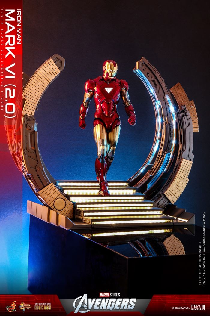 Avengers Iron Man MK6 Version 2.0 / Armor Dismantling Station 1/6