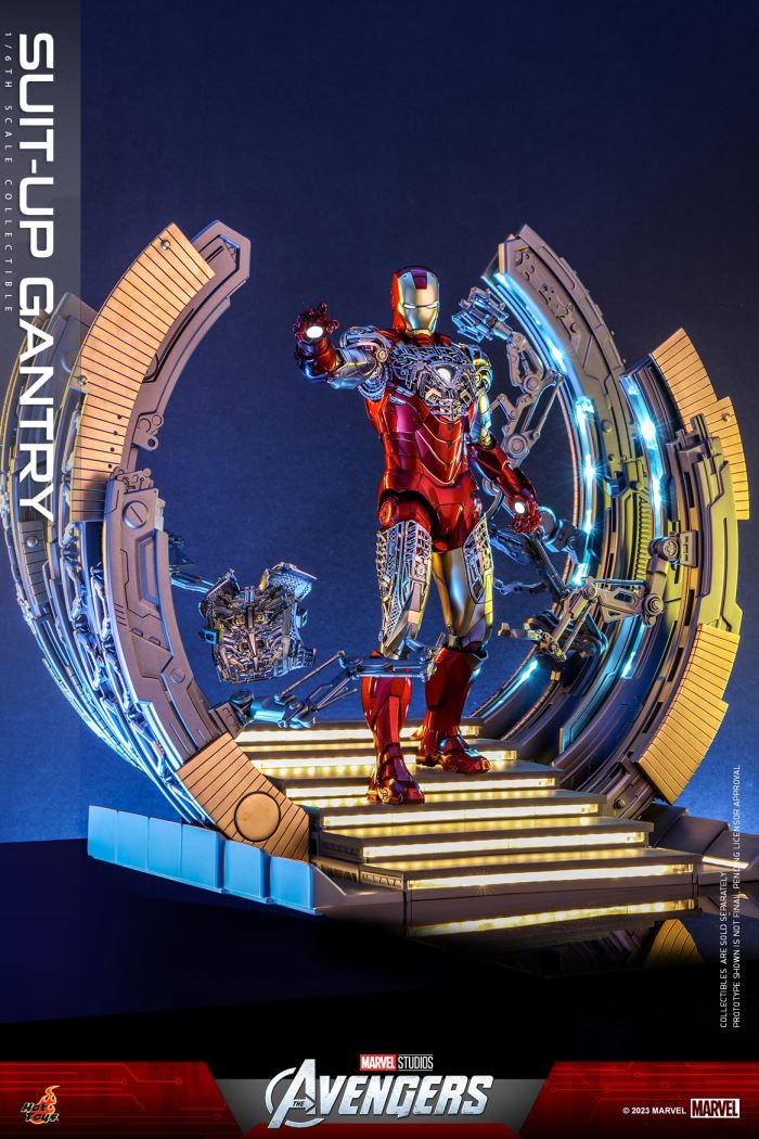 Avengers Iron Man MK6 Version 2.0 / Armor Dismantling Station 1/6