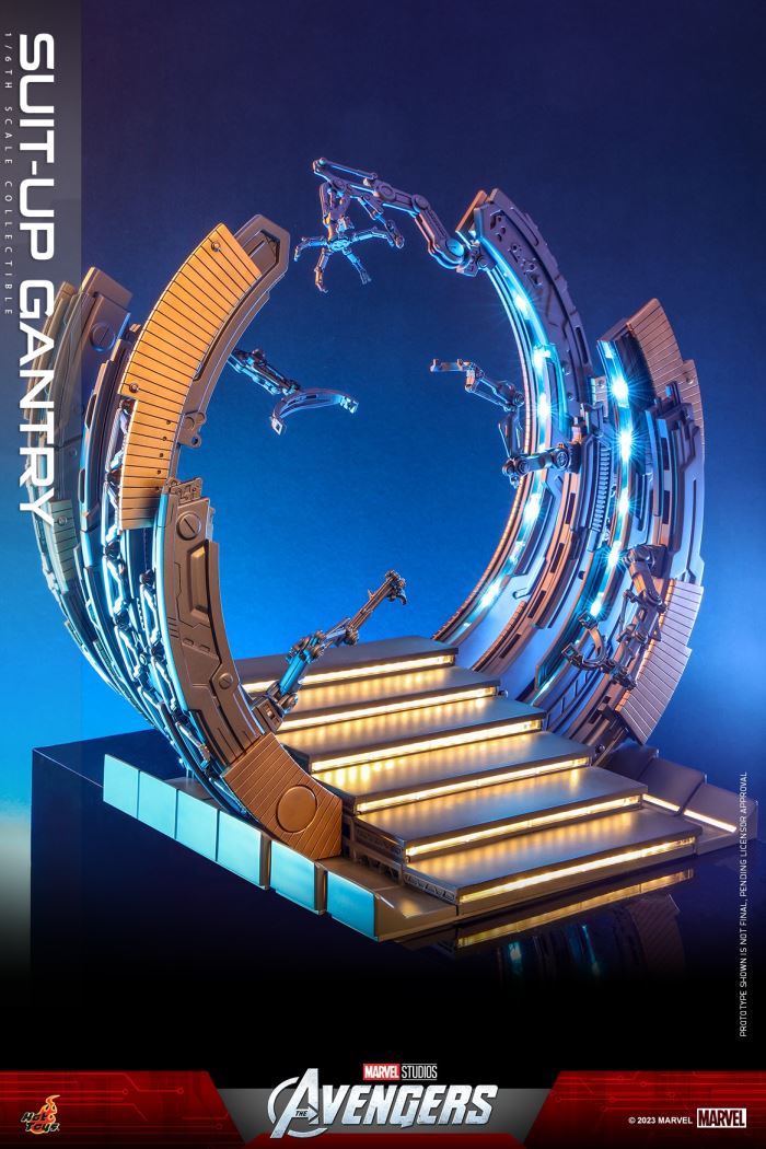 Avengers Iron Man MK6 Version 2.0 / Armor Dismantling Station 1/6