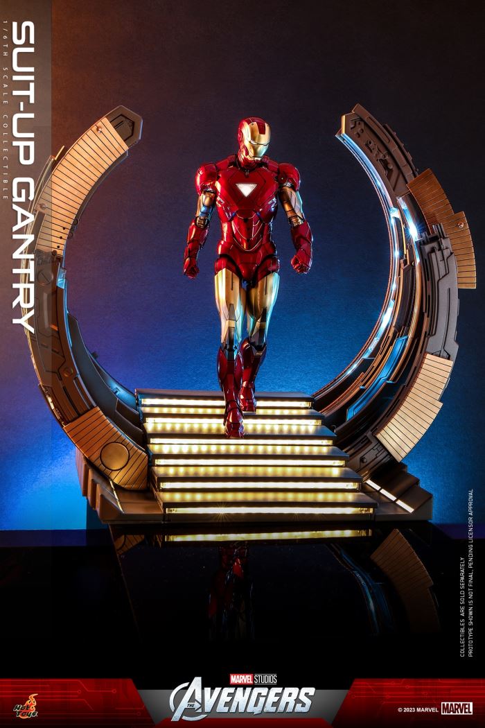 Avengers Iron Man MK6 Version 2.0 / Armor Dismantling Station 1/6