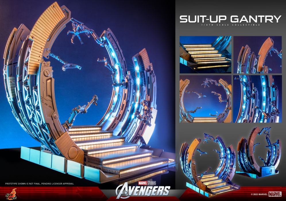 Avengers Iron Man MK6 Version 2.0 / Armor Dismantling Station 1/6