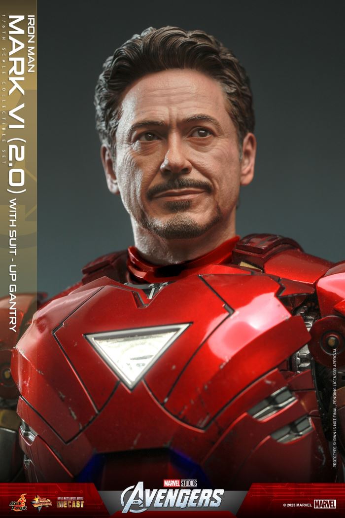 Avengers Iron Man MK6 Version 2.0 / Armor Dismantling Station 1/6