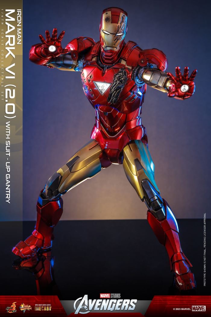 Avengers Iron Man MK6 Version 2.0 / Armor Dismantling Station 1/6