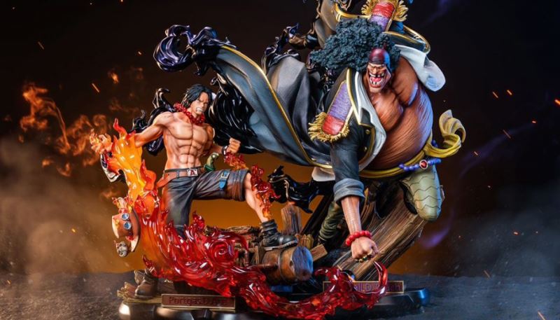 One Piece: Portgas. D. Ace VS Marshall. D. Teach