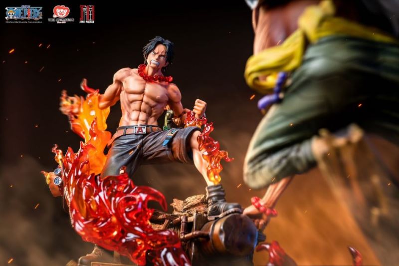 One Piece: Portgas. D. Ace VS Marshall. D. Teach