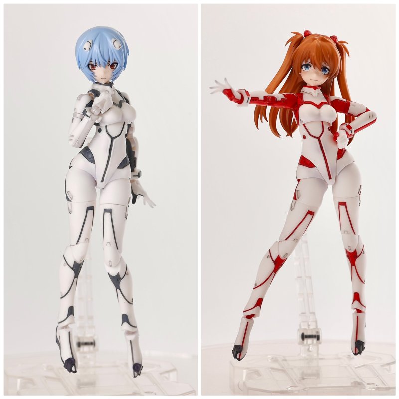 Evangelion Asuka/Rei Movable Doll