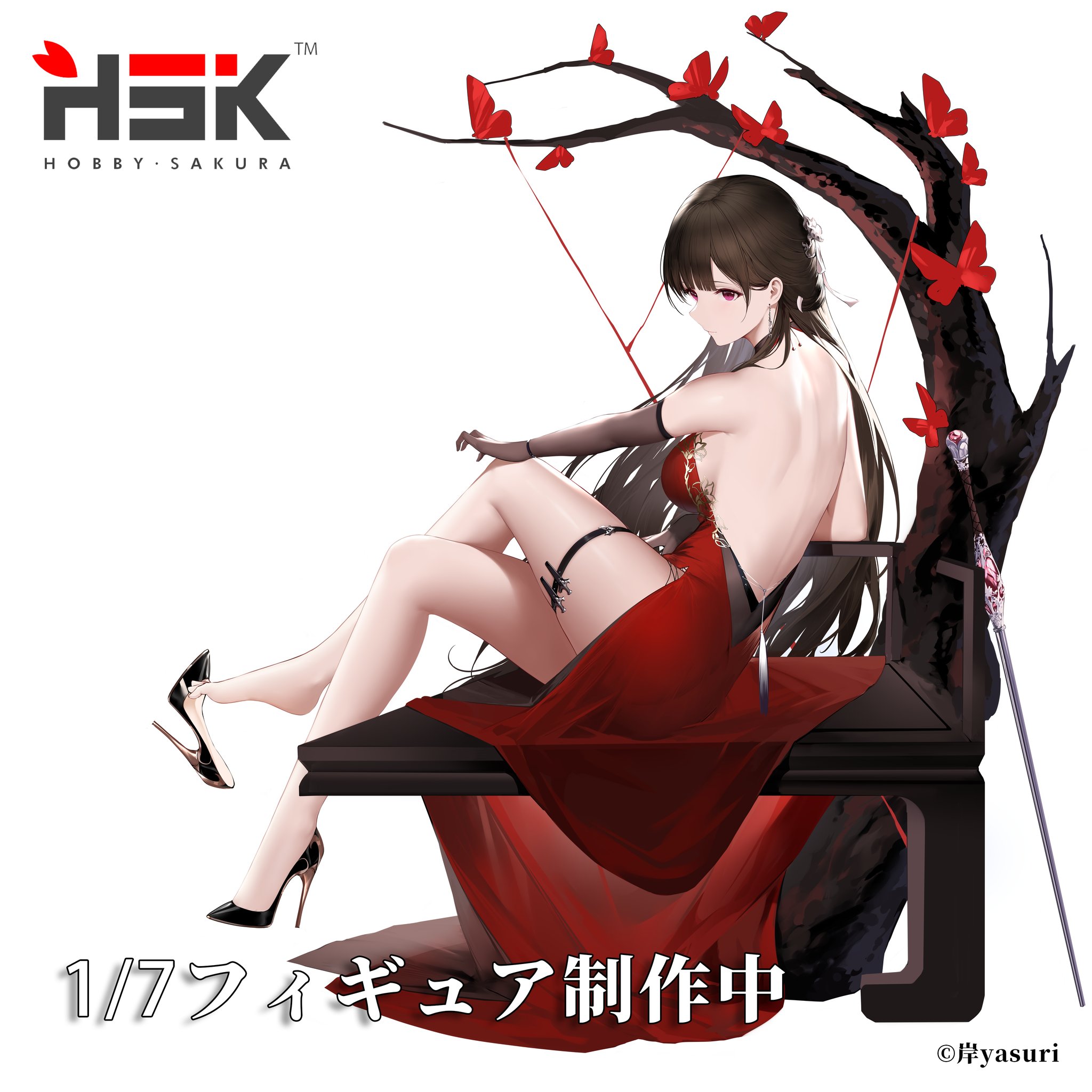 Moen -Dress Ver.- illustration by An Yasuri 1/7