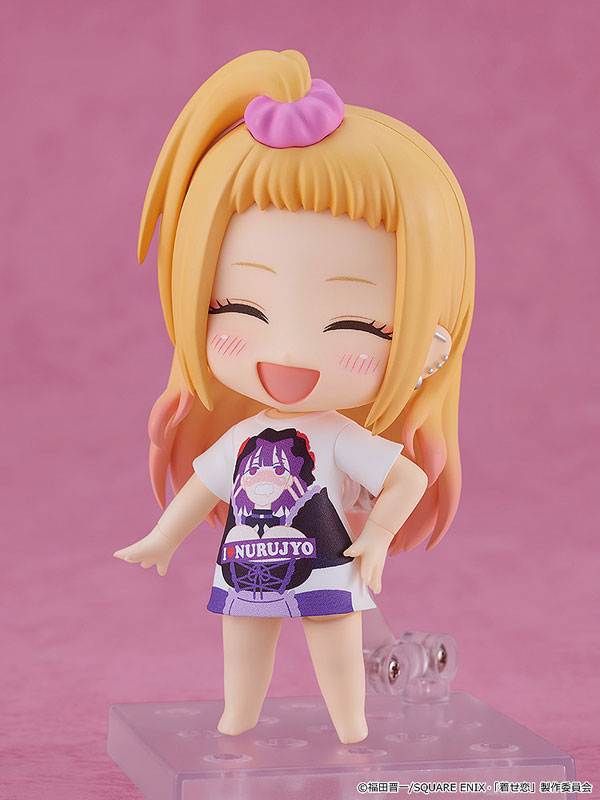 Nendoroid My Dress-Up Darling Marin Kitagawa Slippery Girls Full Graphic T-shirt Ver