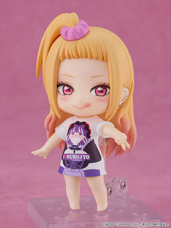 Nendoroid My Dress-Up Darling Marin Kitagawa Slippery Girls Full Graphic T-shirt Ver