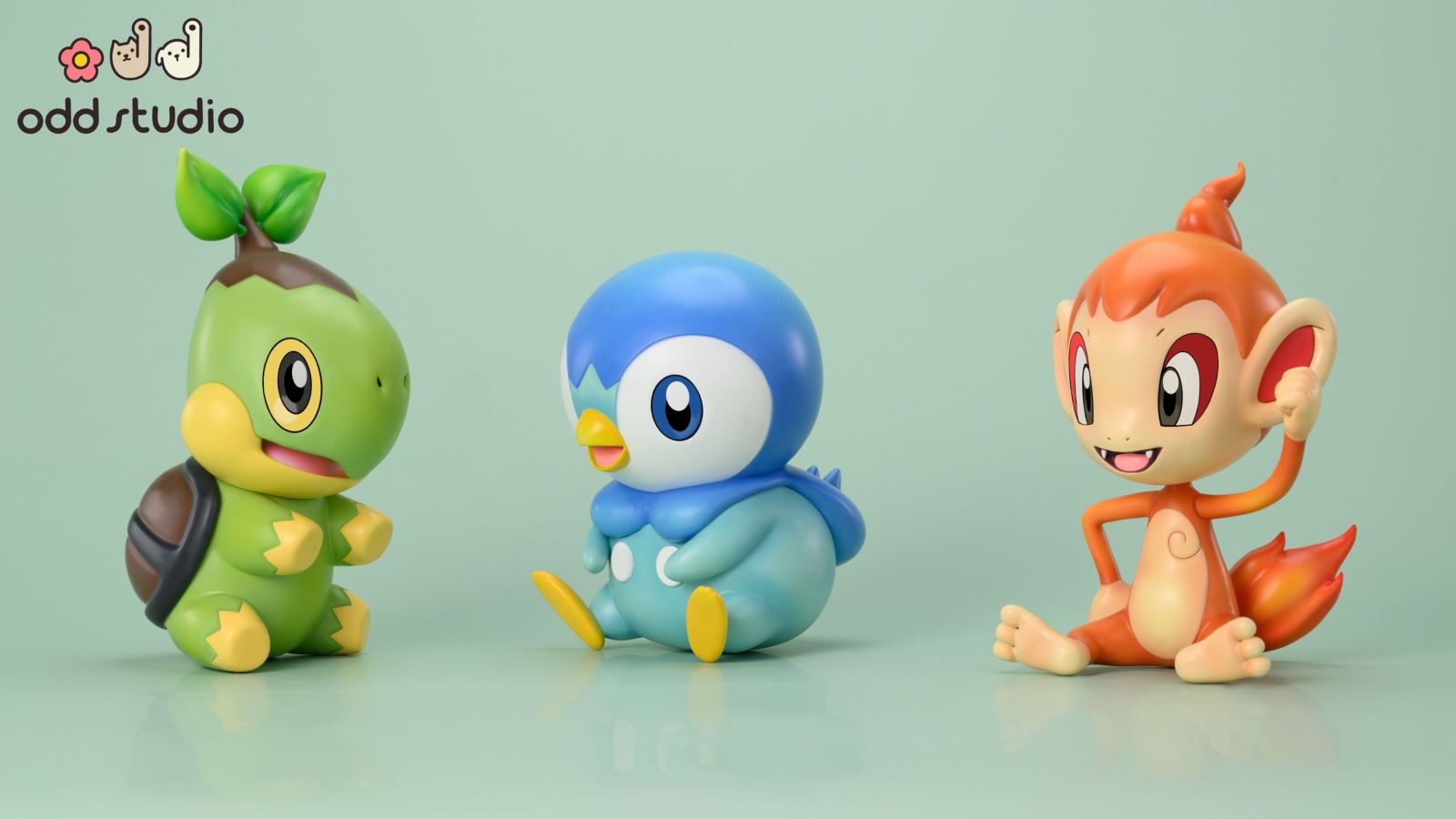Chibi Ver. Sinnoh Starter Pokemon
