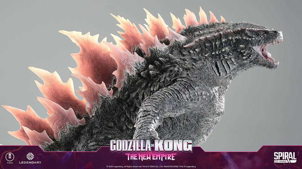 Titan of the Monsterverse Godzilla 2024 Evolved Form