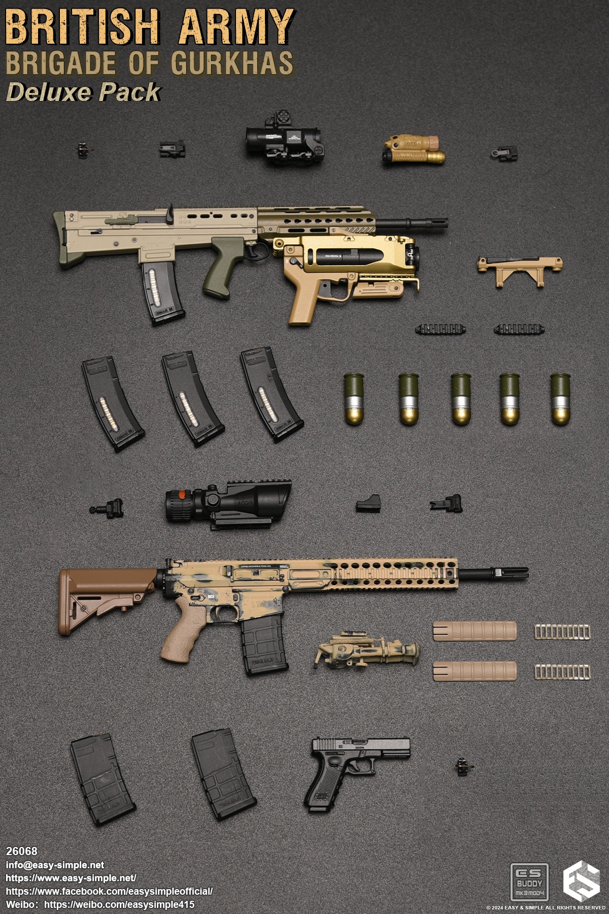 British Army Gurkha Brigade 1/6