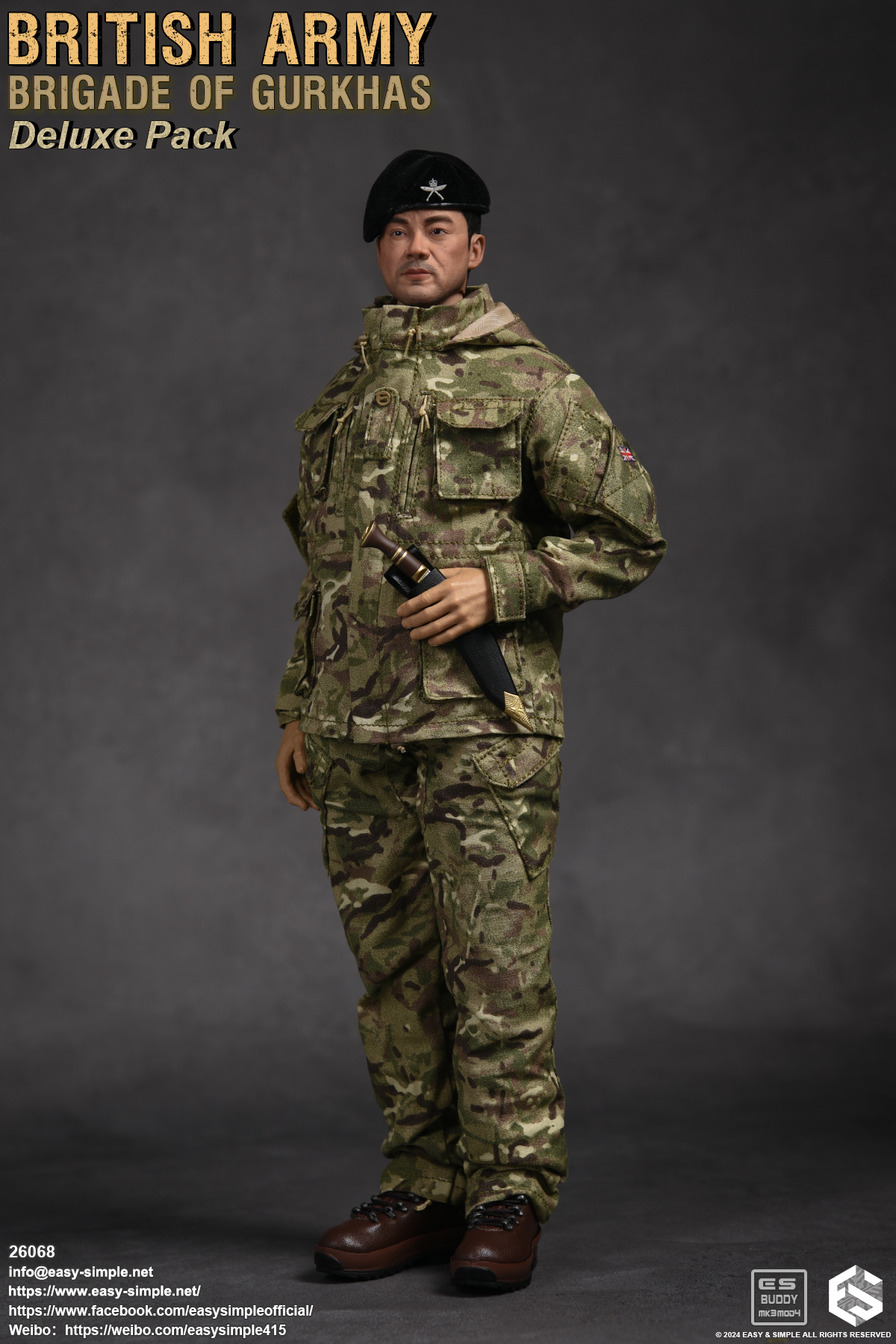 British Army Gurkha Brigade 1/6