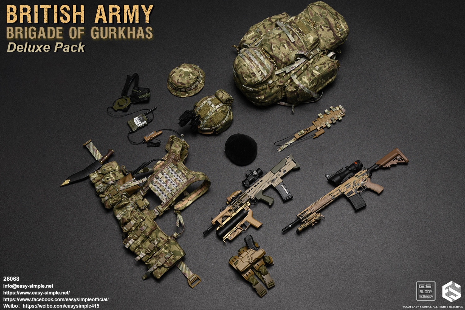 British Army Gurkha Brigade 1/6