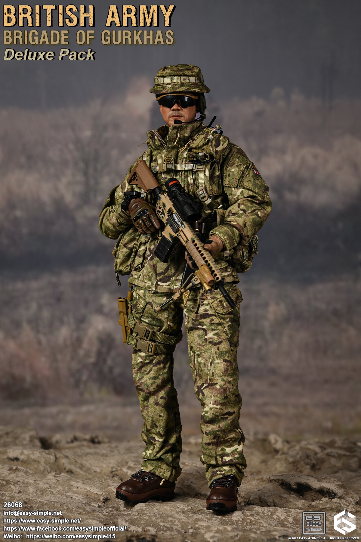 British Army Gurkha Brigade 1/6