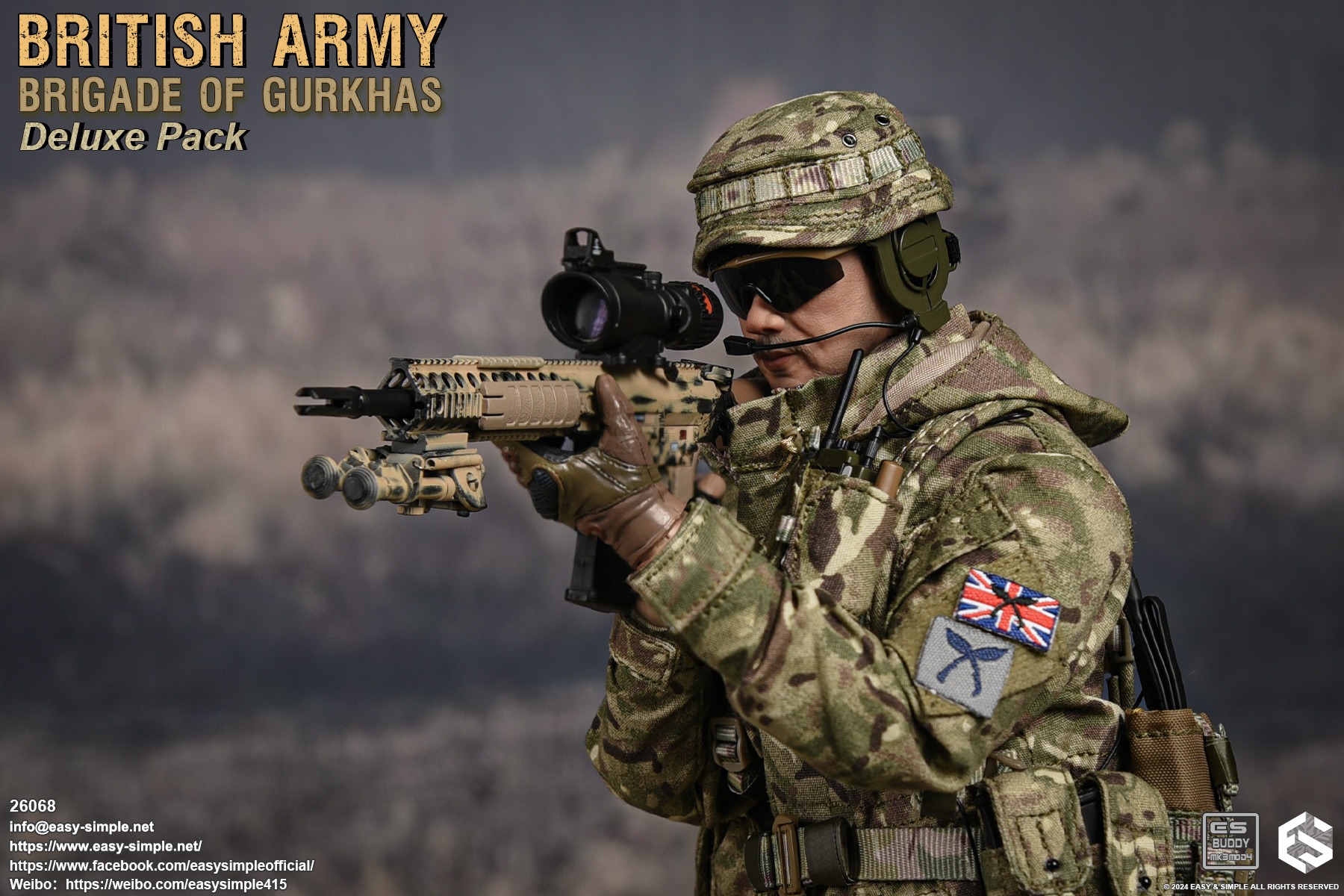 British Army Gurkha Brigade 1/6