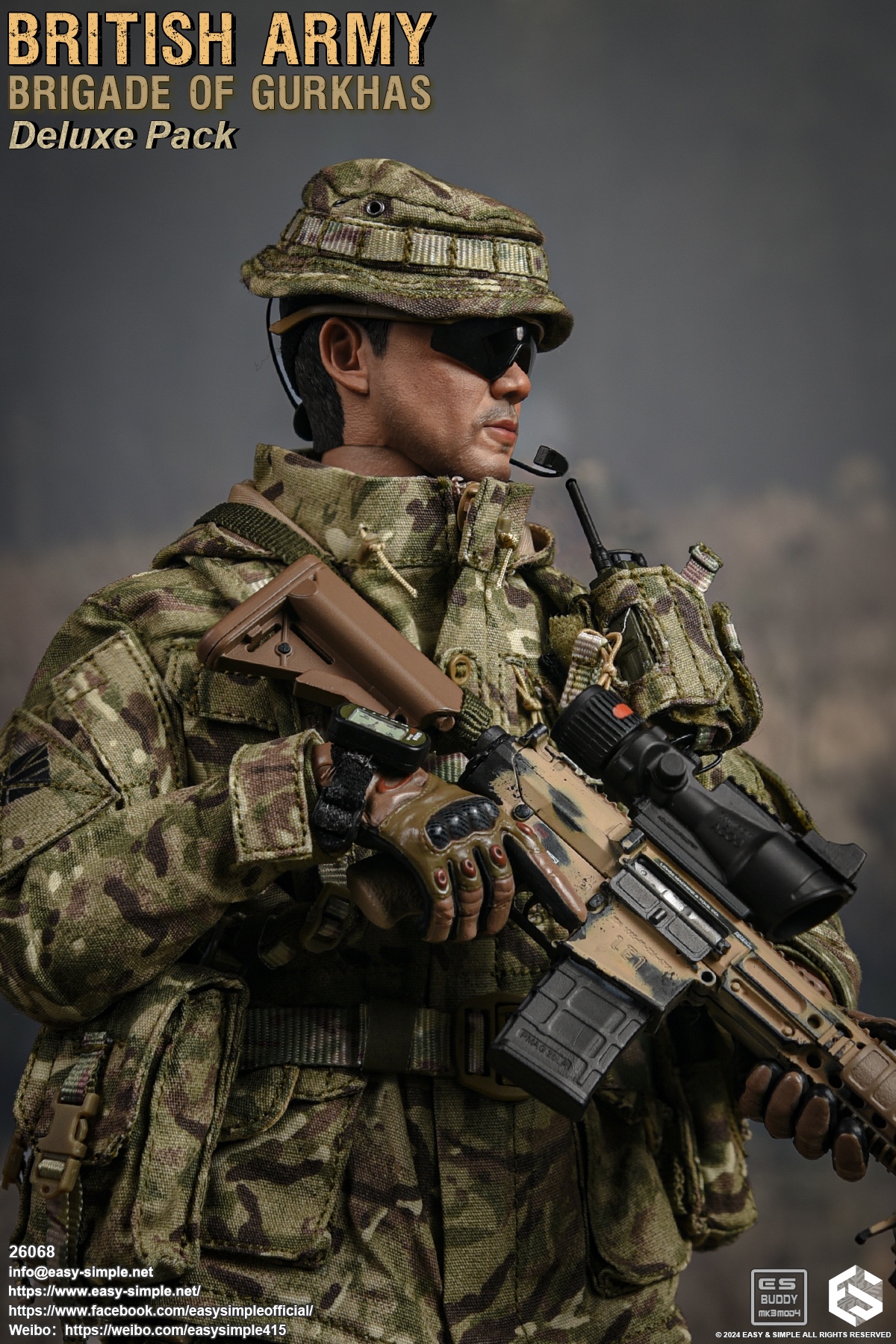 British Army Gurkha Brigade 1/6