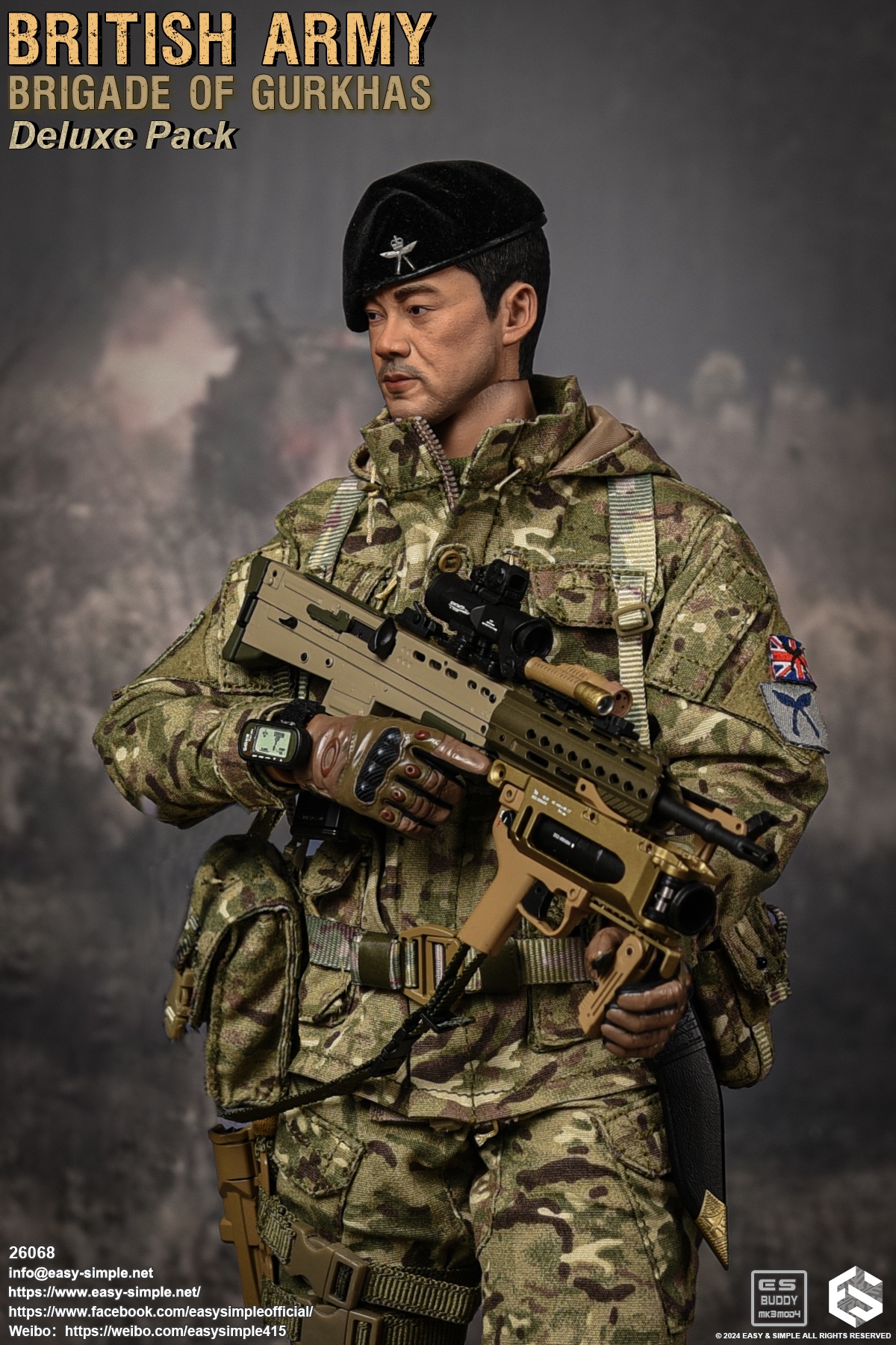 British Army Gurkha Brigade 1/6
