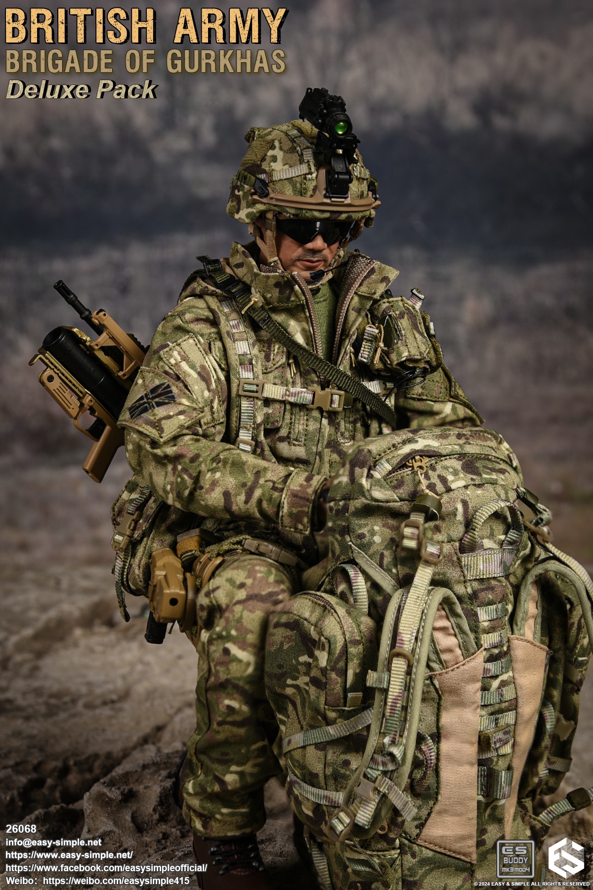 British Army Gurkha Brigade 1/6