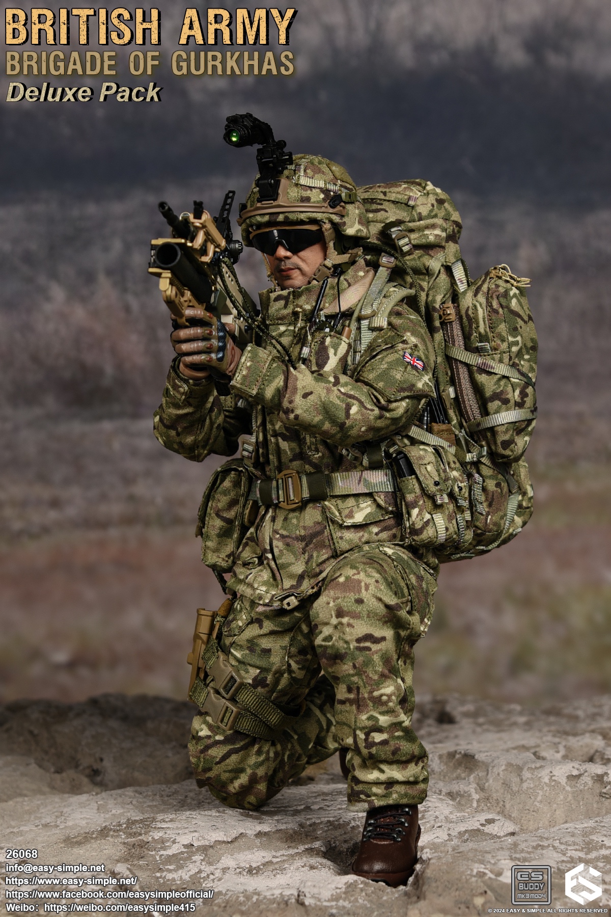 British Army Gurkha Brigade 1/6