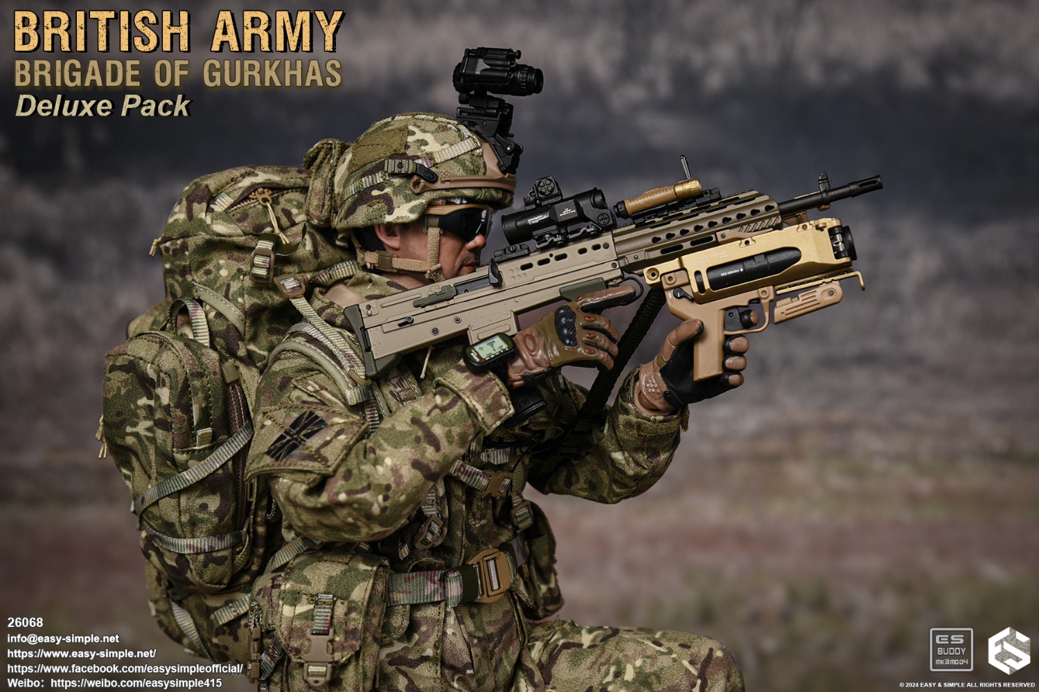 British Army Gurkha Brigade 1/6