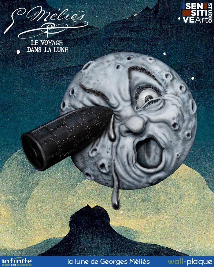 LA LUNE DE GEORGE MELIES - A Trip to the Moon [Wall Hanging]