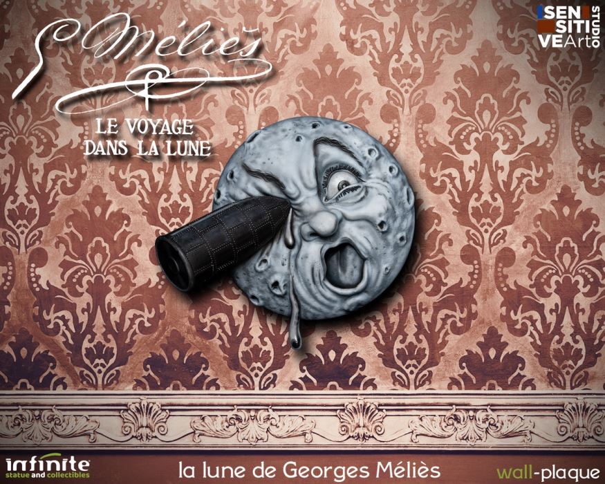 LA LUNE DE GEORGE MELIES - A Trip to the Moon [Wall Hanging]